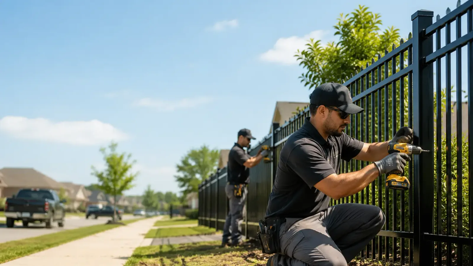 Metal Fence Installation in Milton, KS
